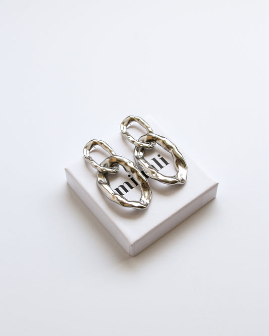 Luxe Earrings in silver