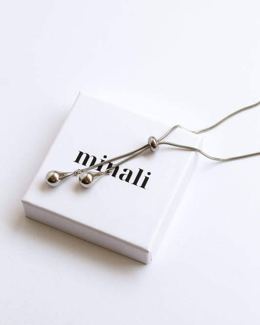 Amara Necklace in silver