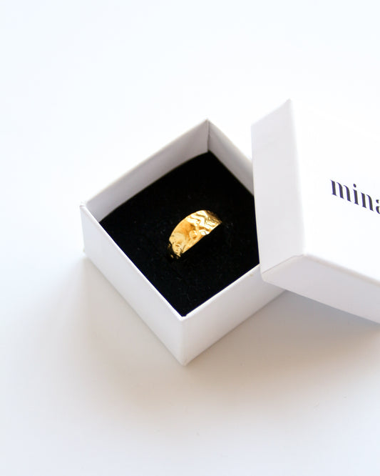 June Ring in gold