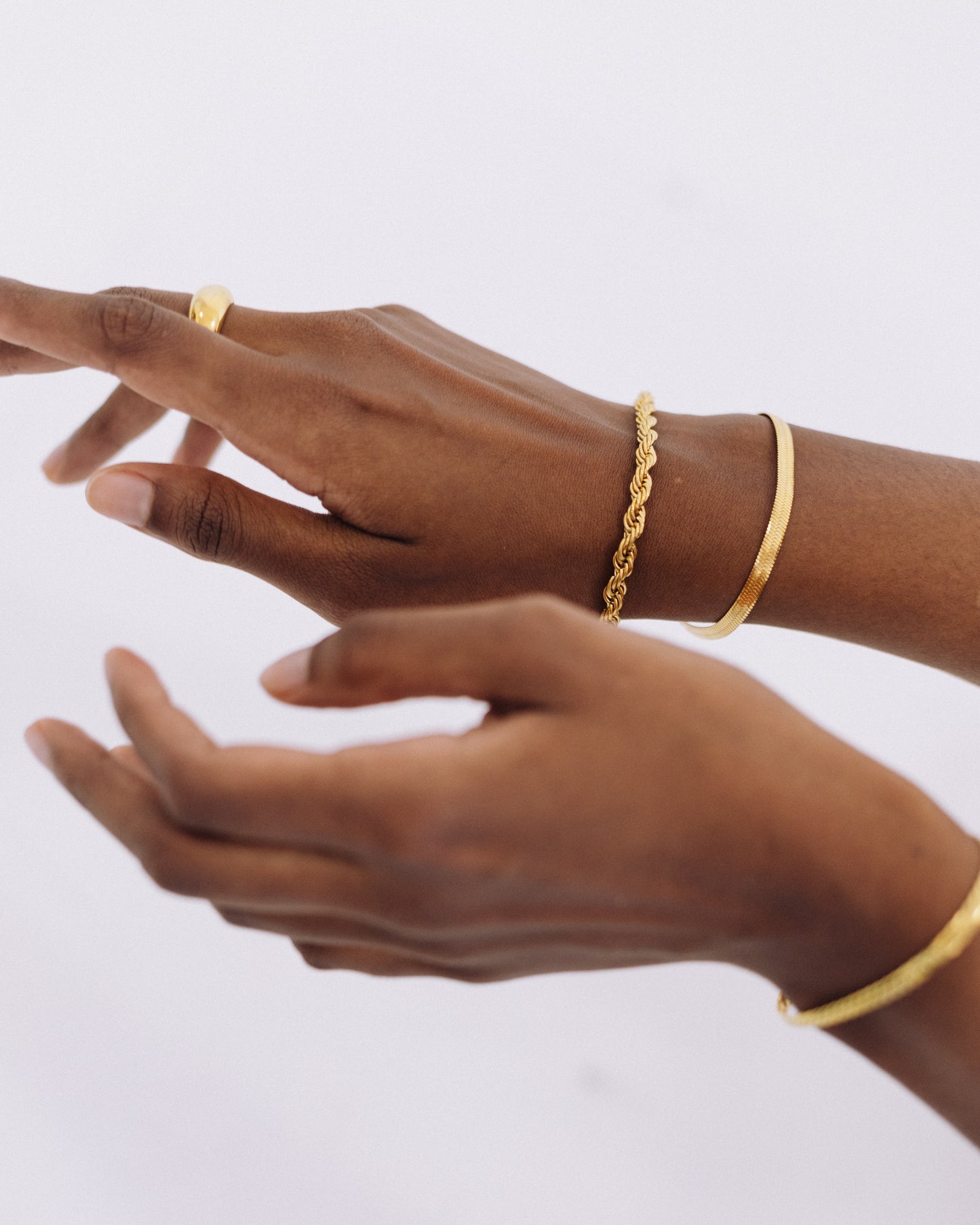 Braided Bracelet in gold