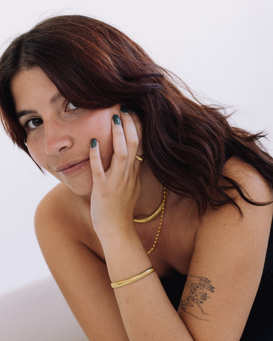 Snake Bracelet in gold