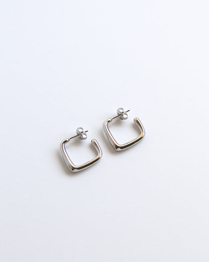 Alba Earrings in silver