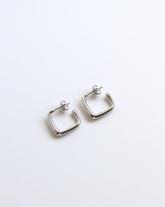 Alba Earrings in silver
