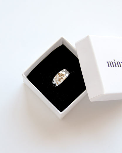June Ring in silver