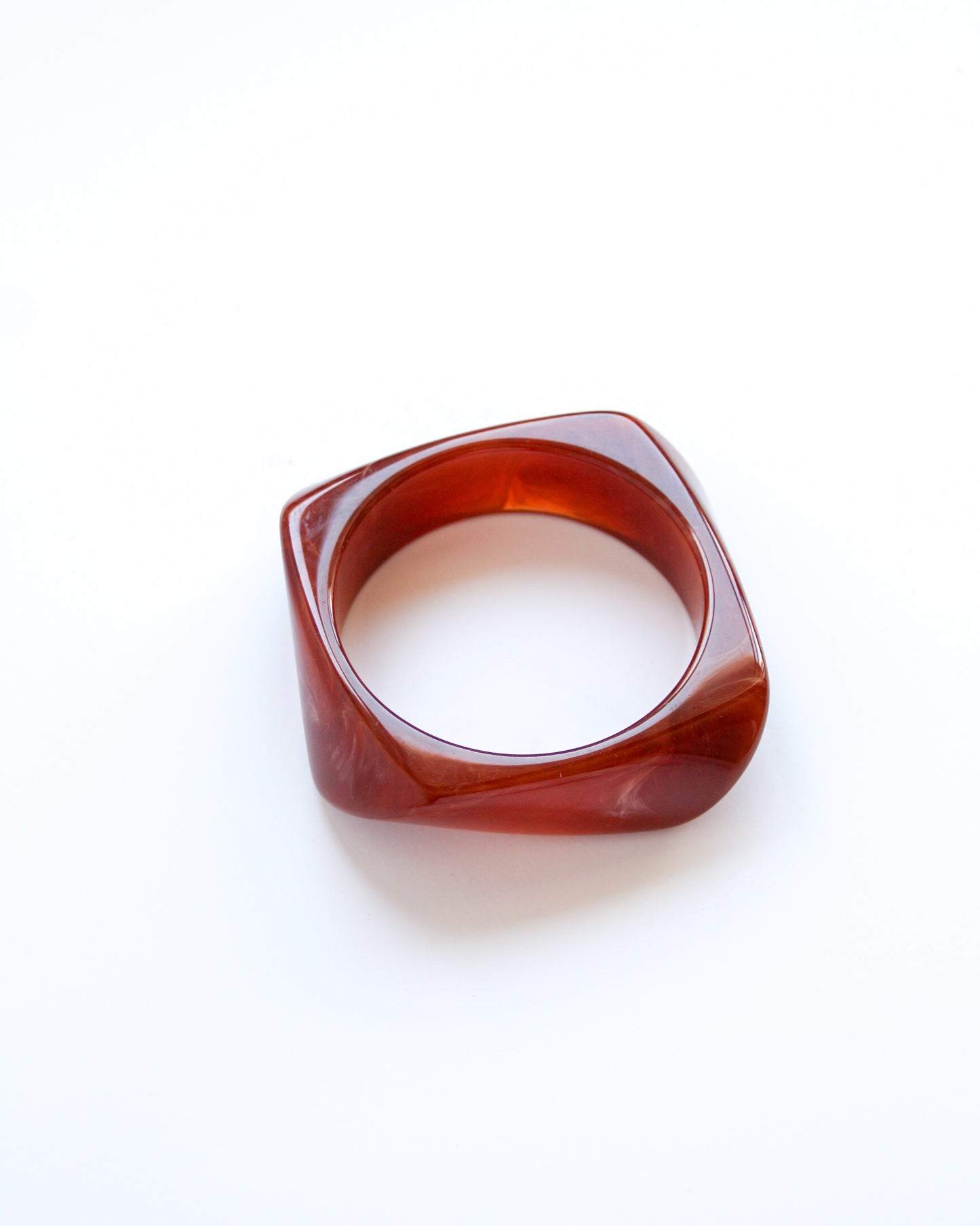 Espresso Bangle Bracelet