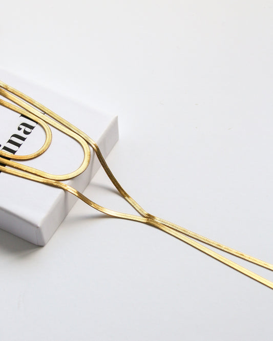 Layer Necklace in gold