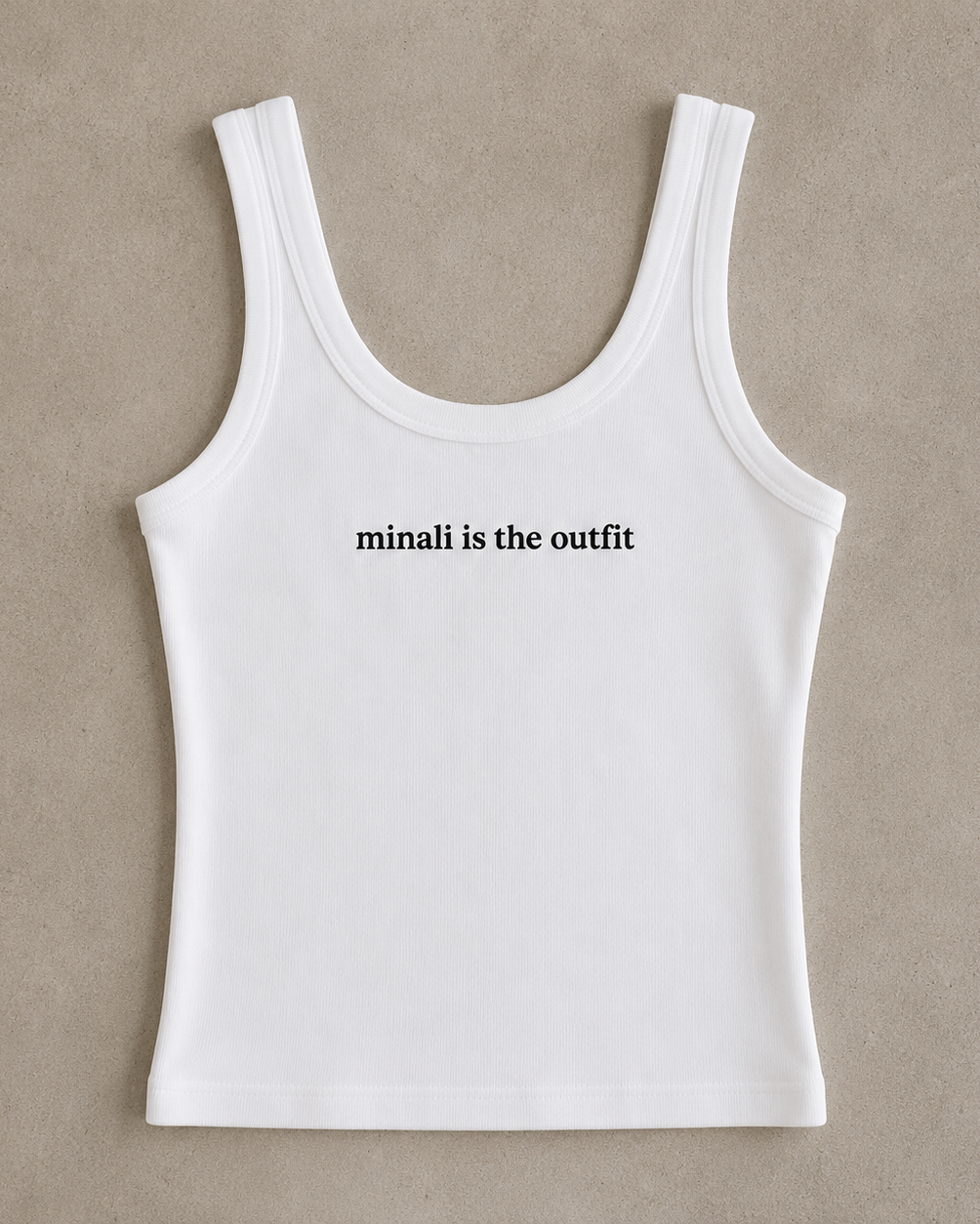 "Minali is the outfit" Top