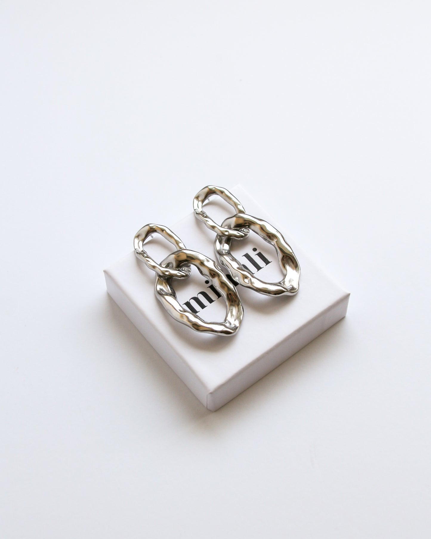 Luxe Earrings in silver