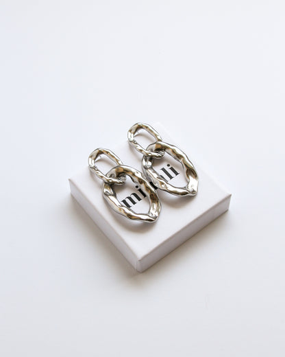Luxe Earrings in silver
