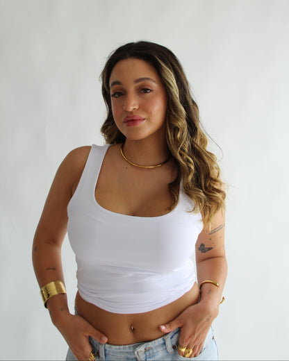Sculpt Necklace in gold