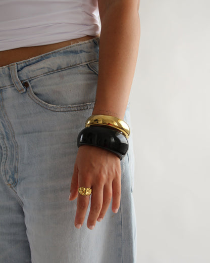 Noir Bangle Bracelet