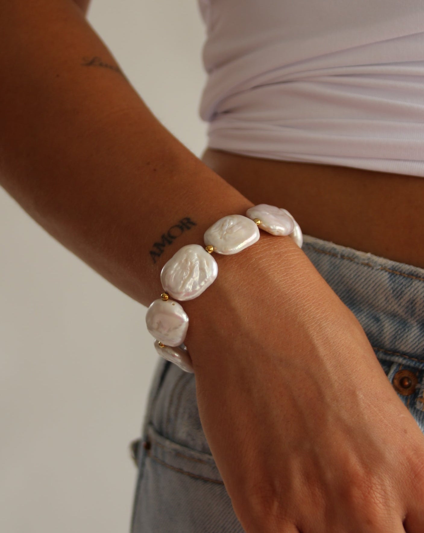 Perla Bracelet in gold