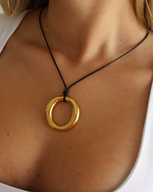Ayla Necklace in gold