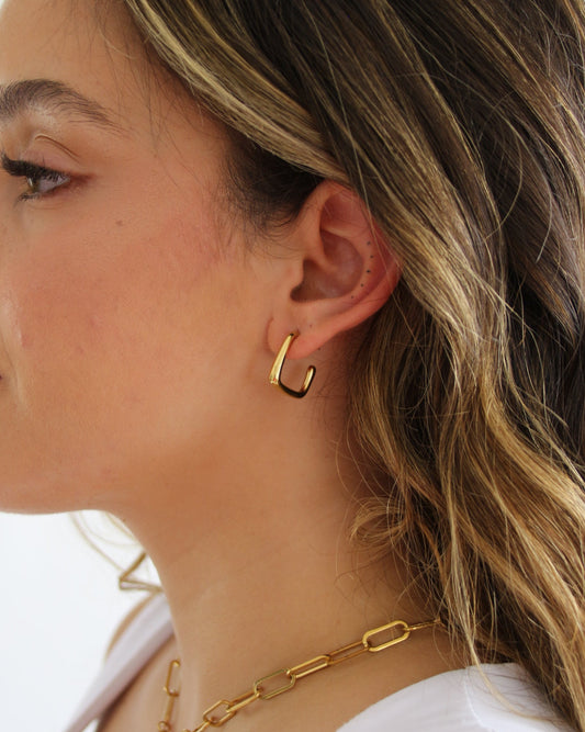 Alba Earrings in gold