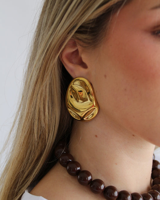 Aurea Earrings in gold
