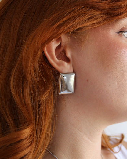 Blake Earrings in silver