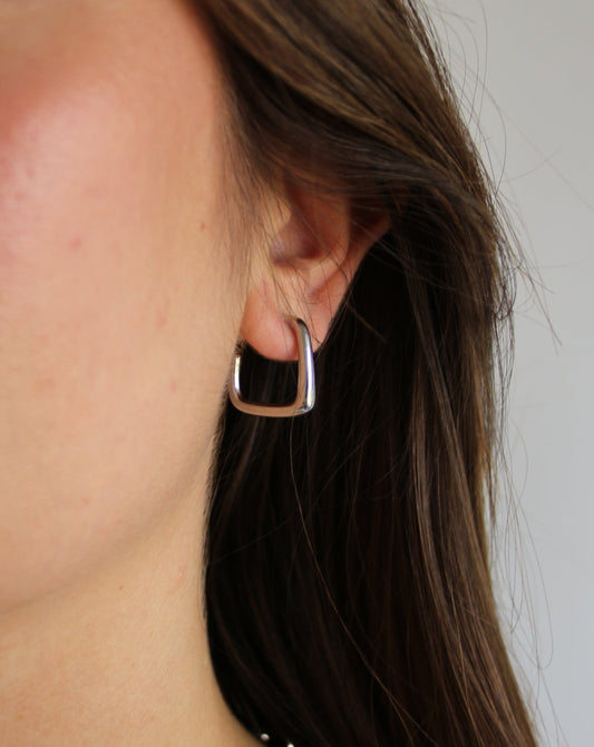 Alba Earrings in silver