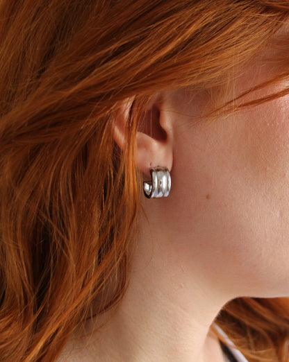 Stella Earrings in silver