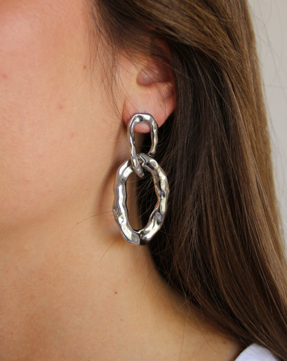 Luxe Earrings in silver