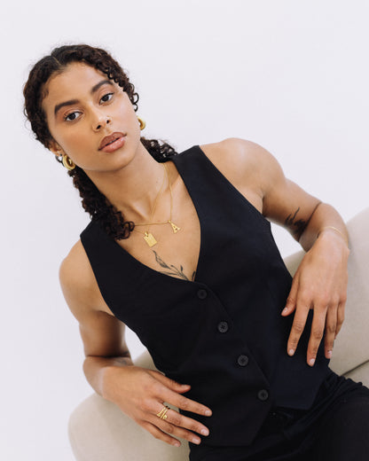 Yours Necklace in gold