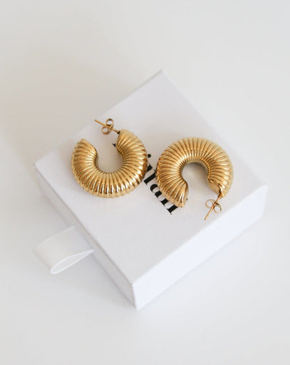 Audrey Earrings in gold