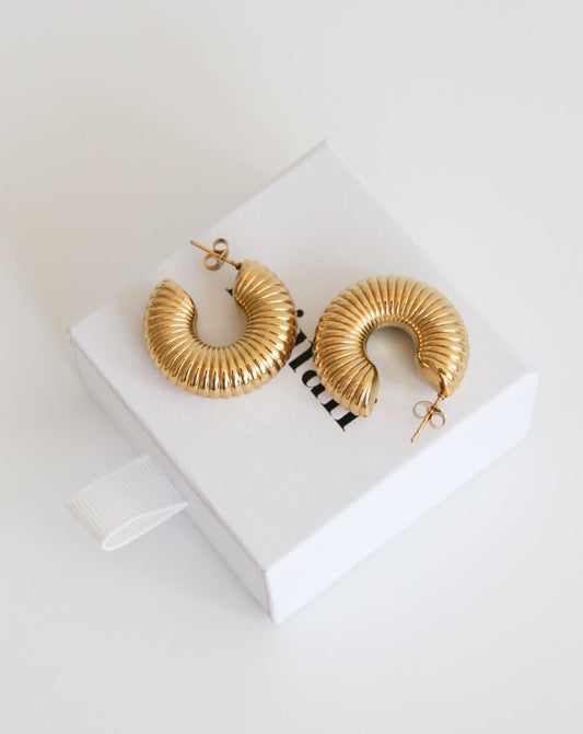 Audrey Earrings in gold