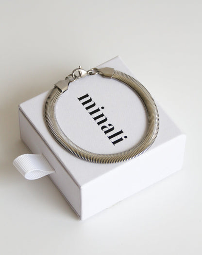 Snake Bracelet in silver