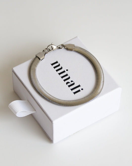 Snake Bracelet in silver