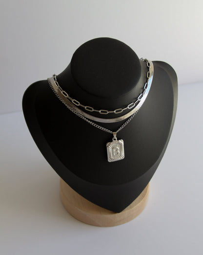 Leah Chain in silver