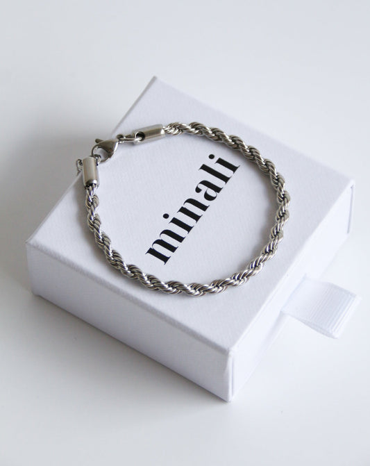 Braided Bracelet in silver