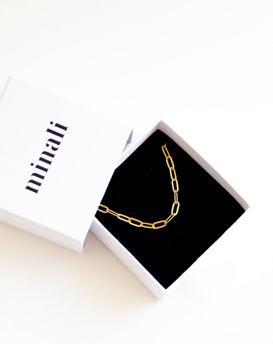 Leah Chain in gold