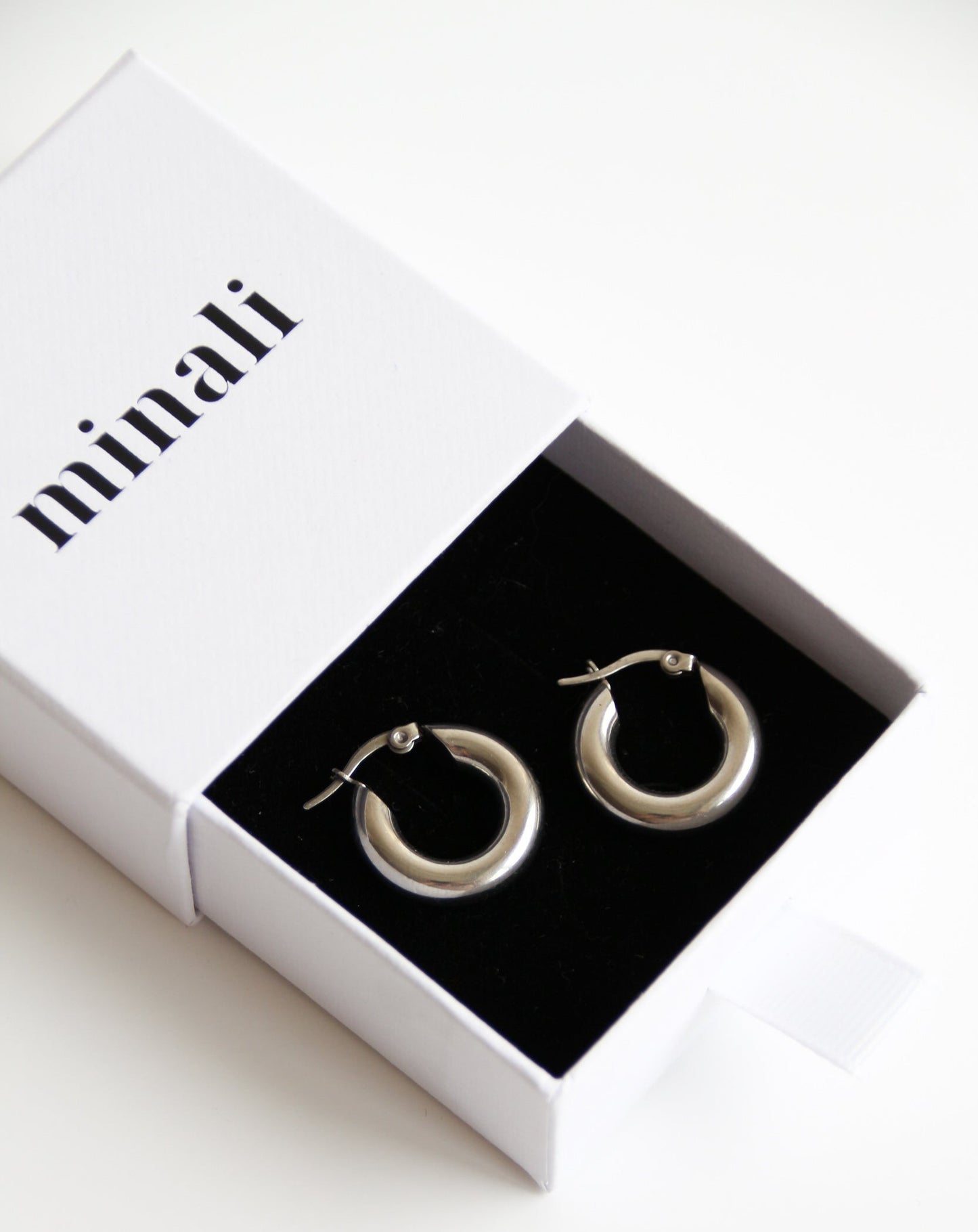 Jade Earrings in silver