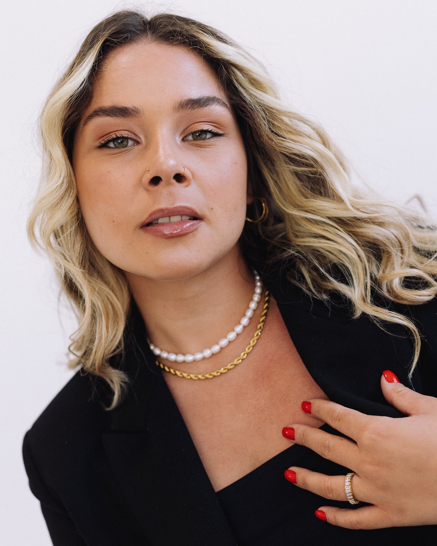 Margot Necklace in gold