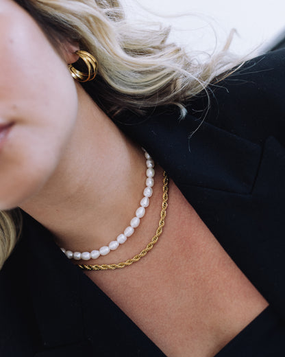 Margot Necklace in gold
