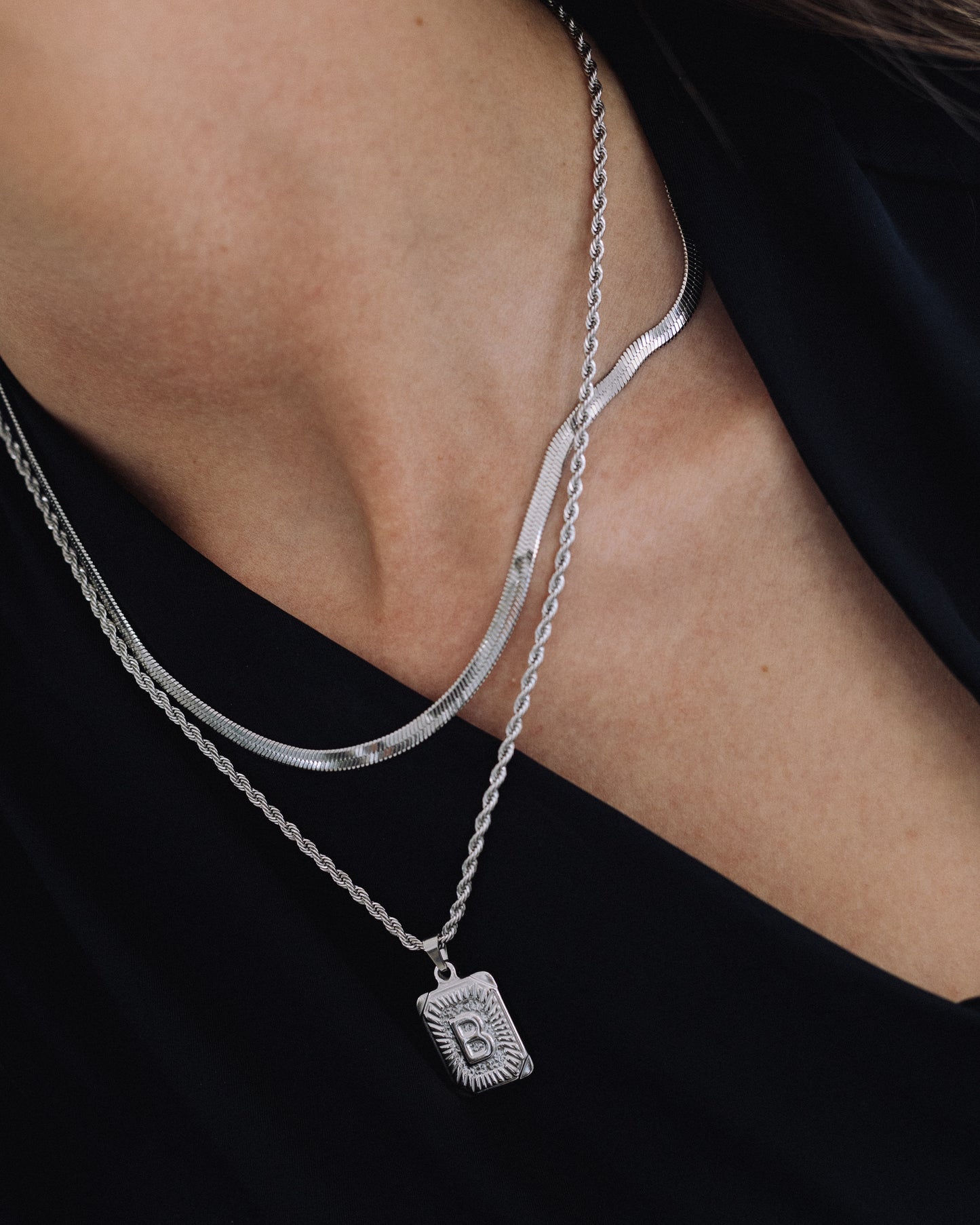 Naomi Necklace in silver