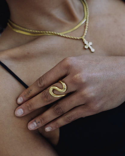 Sibyl Ring in gold