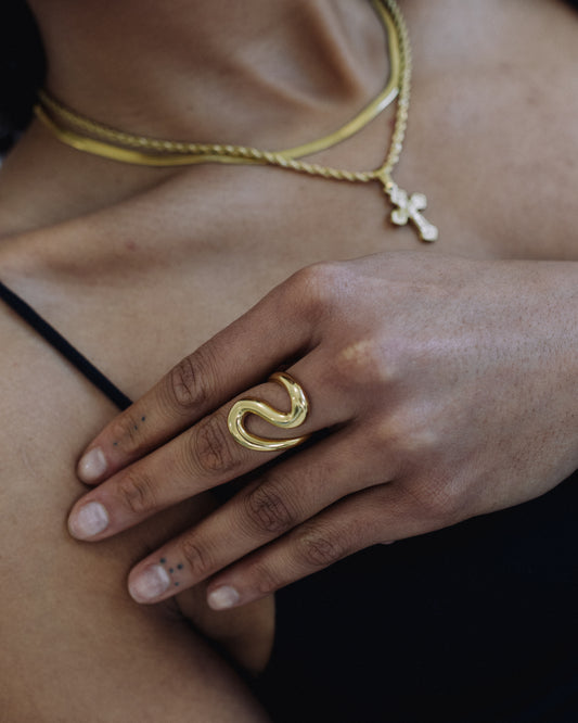 Sibyl Ring in gold