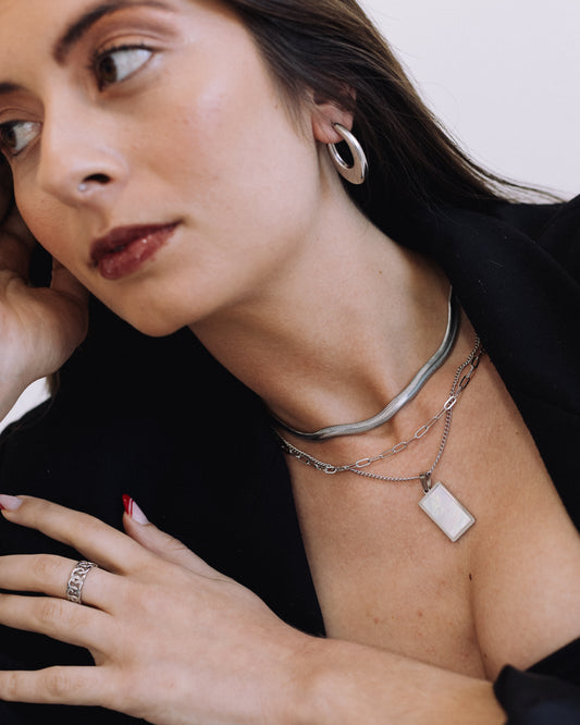 Snake Chain in silver